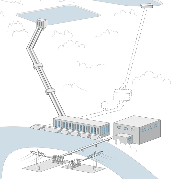 Illustration Waldeck-Kraftwerk
